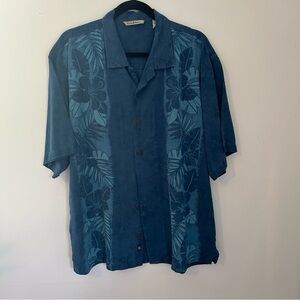 Tommy Bahama 100% silk camp shirt